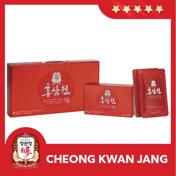 Nước Tăng Lực Hồng Sâm Won KGC Cheong Kwan Jang 70ml x 15 gói.