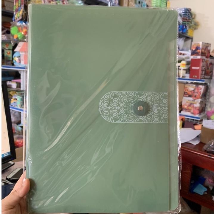 Túi Đựng Tài Liệu Chống Nước Cỡ A4 Kèm Miếng Dán Màu