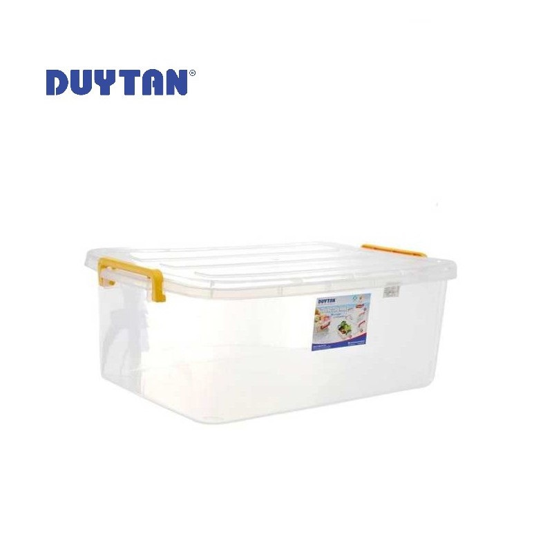 Combo 3 Thùng Nhựa Duy Tân Trong Suốt 10L 41.2 x 27.2 x 14.5 cm. No.H115 | TriTin