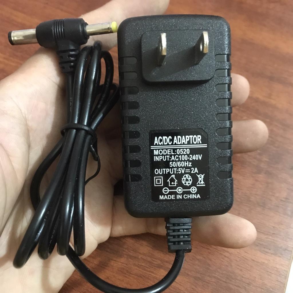 Nguồn 5V 2A adapter 5V2A 2 đầu chân kim và chân thường tiện lợi