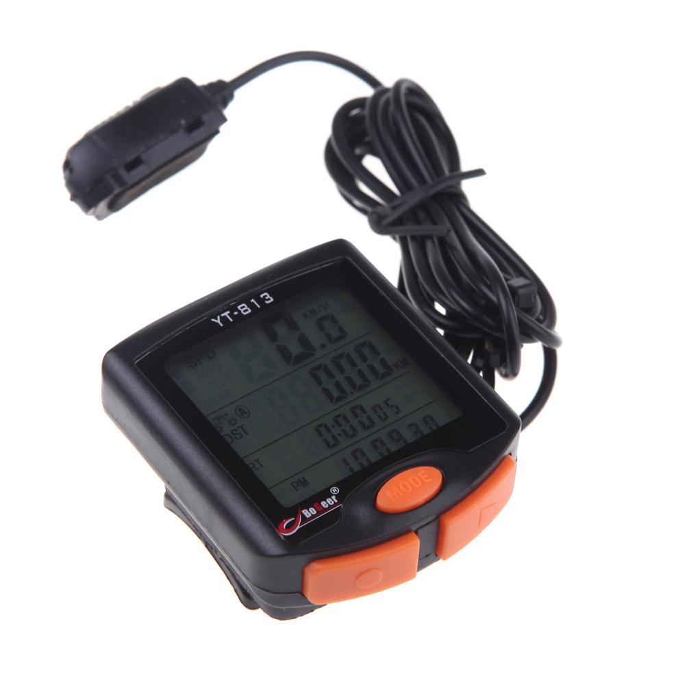 Máy cảm biến đo tốc độ cho xe đạp màng LCD BoGeer YT-813 chống nước