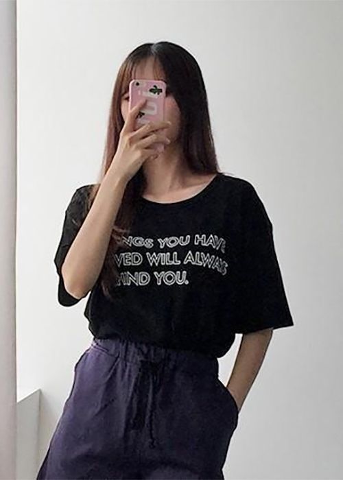 Áo Phông Cổ Tròn Họa Tiết Things- freesize
