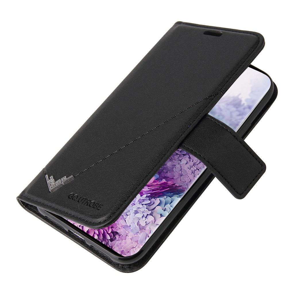 Ốp điện thoại da PC PU cứng dạng ví nắp lật cho Samsung GalaxyS20 Ultra S20 Plus S20+ S20 FE Note10 Note10+ Note9 Note8