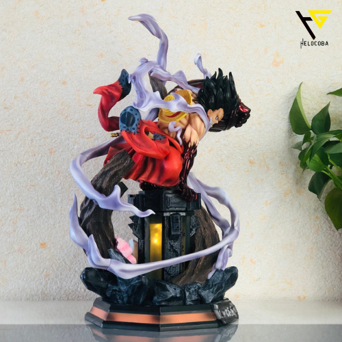 Mô hình luffy snakeman gear 4 có đen led Siêu đẹp