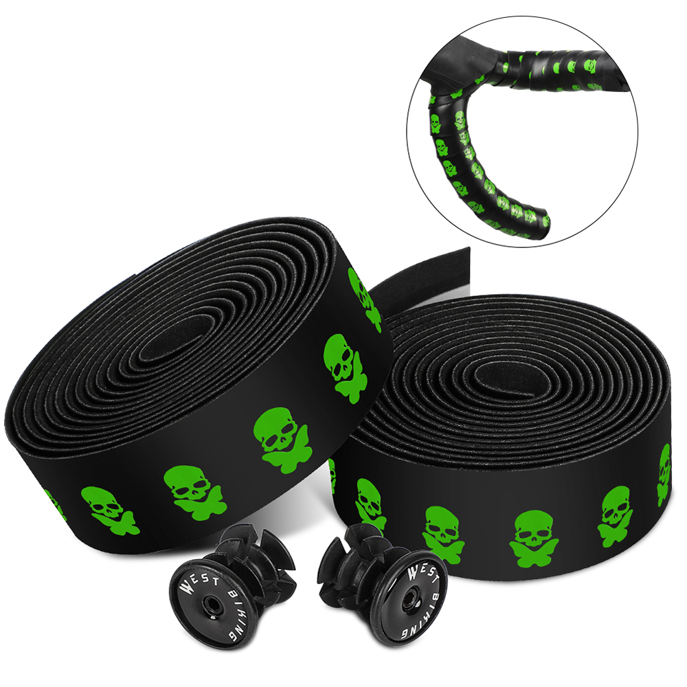 1 Cặp Dây Quấn Ghi Đông Xe Đạp EVA PU Không Trượt