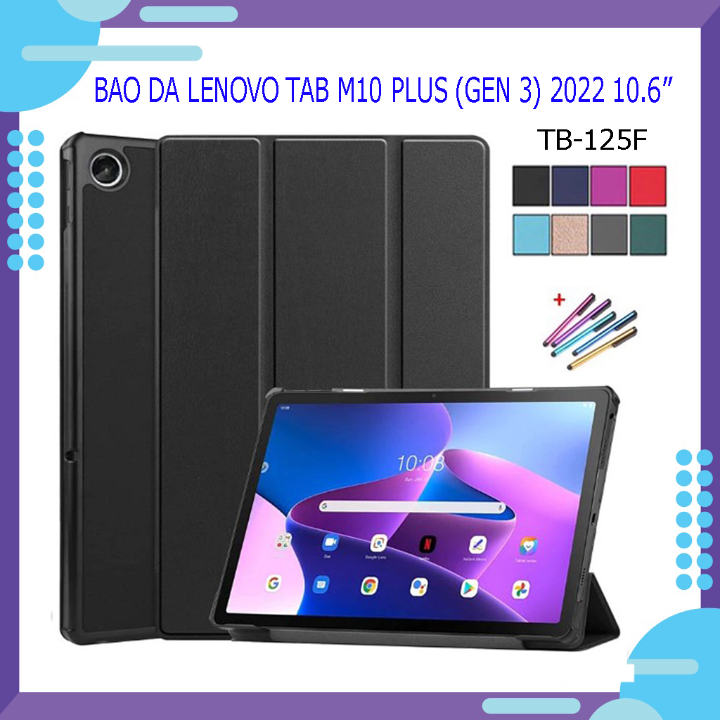 Bao da dành cho máy tính bảng Lenovo Tab M10 Plus ( Gen 3) 2022 10.6" TB-125F