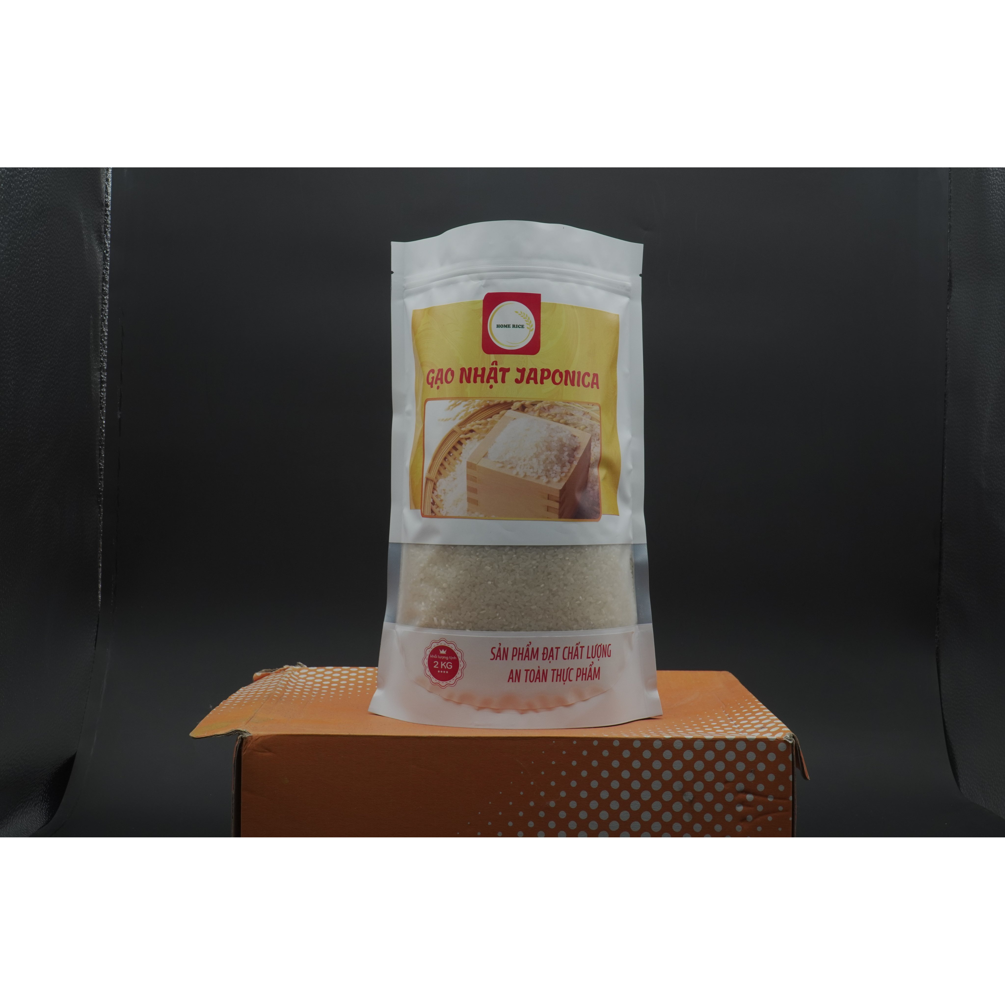 Gạo Nhật Japonica Home Rice (2kg)