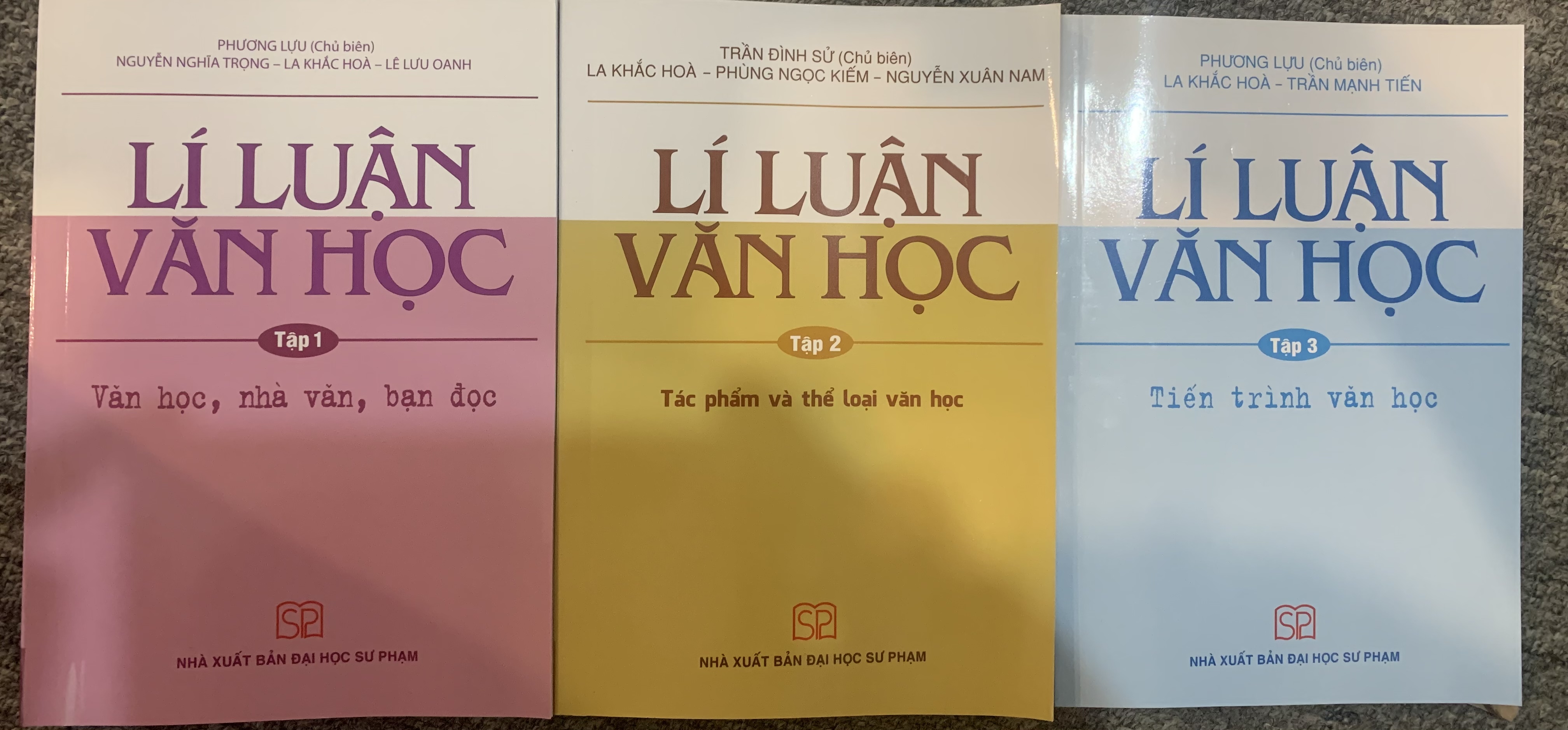 combo lí luận văn học và ba đỉnh cao thơ mới