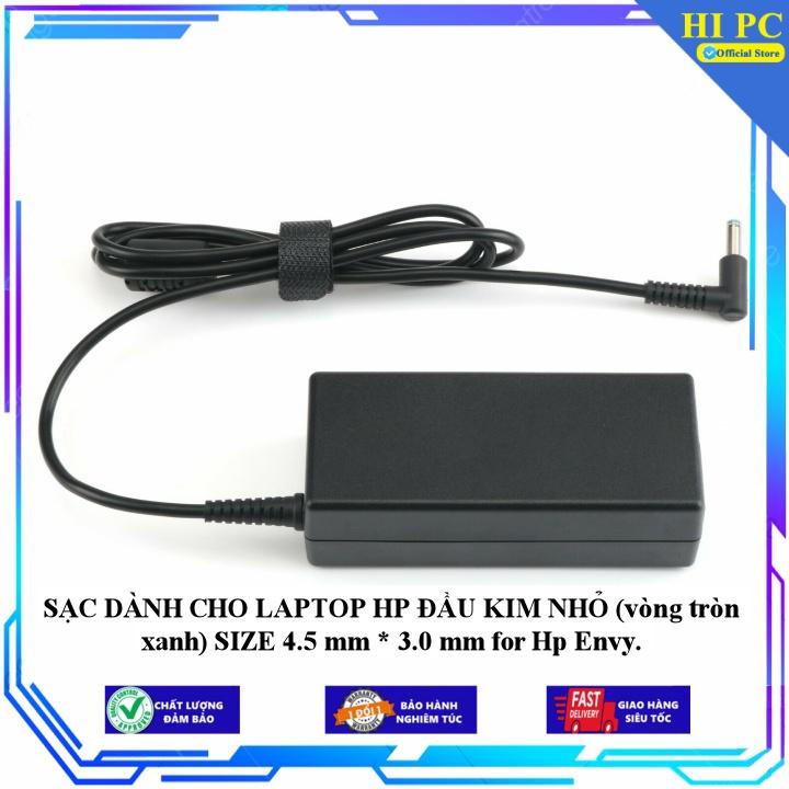 SẠC DÀNH CHO LAPTOP HP ĐẦU KIM NHỎ SIZE 4.5 mm * 3.0 mm for Hp Envy - Kèm Dây nguồn - Hàng Nhập Khẩu