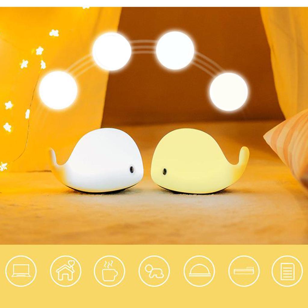6 Sensor Lamp Night Light USB Dimmable Bedside Table Desk Lights