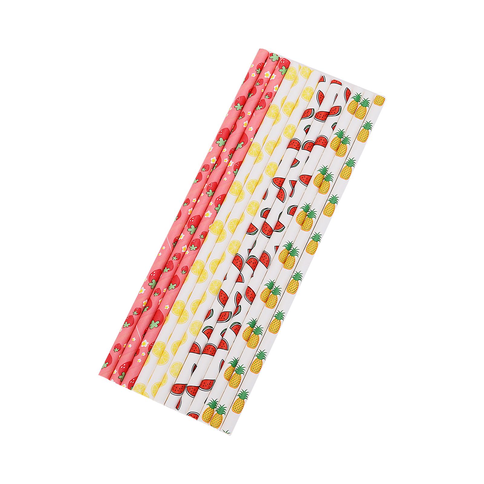 Set 100 Ống Hút Có Thể Phân Hủy