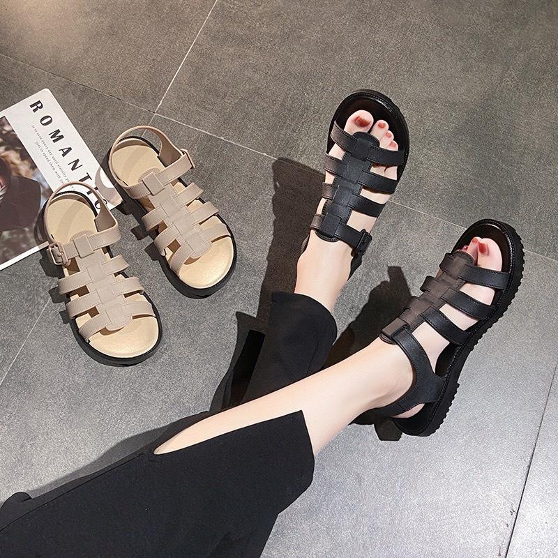 Chuẩn Size Sandal Quai Hậu Đi Học Nhựa Dẻo Mềm Êm Chân G164