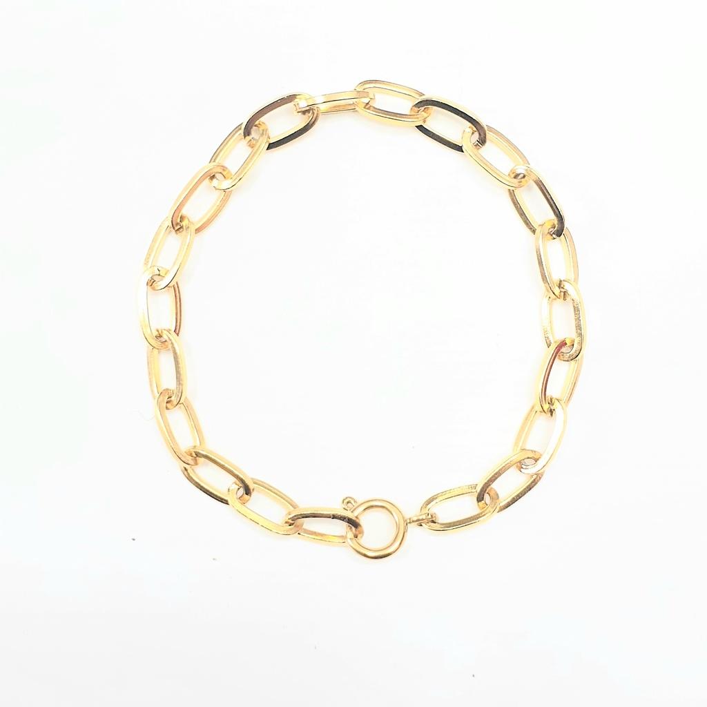 Lắc Tay Xích Đơn Giản Bản 5MM-Dùng tắm rửa thoải mái không đen