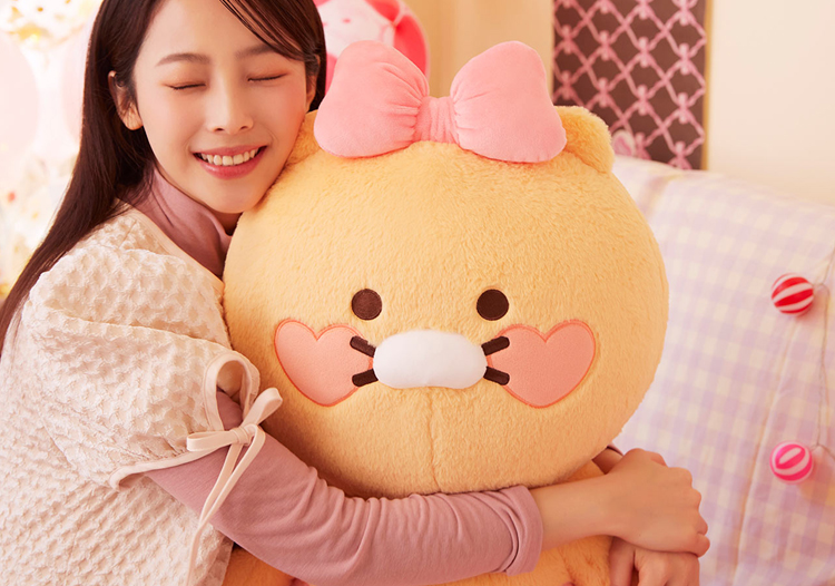 Gối Ôm Love Love Mega_Choonsik KAKAO FRIENDS Chính Hãng