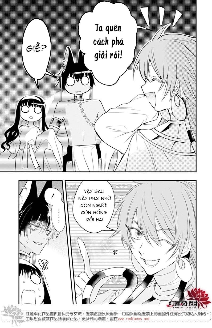 merritt và vị thần ai cập rảnh rỗi chapter 9.2 15