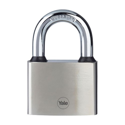 Ổ khoá treo Yale Y112/60/132/1 size 60, giữ chìa. Loại ổ khoá chống cắt, chống trộm dùng được ngoài trời