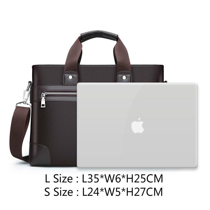 Nam Đựng Laptop Nhẹ Túi Đựng Laptop 14 Inch Macbook Hp 2021 Kinh Doanh Mới Nam Đeo Vai Túi
