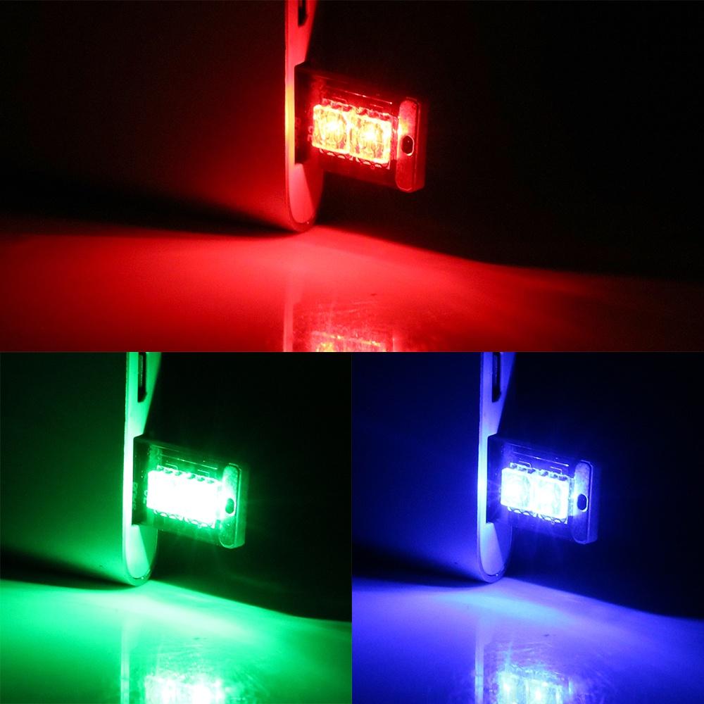 Đèn LED RGB cảm ứng điều khiển bằng âm thanh tự động cho xe hơi