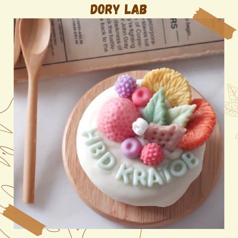 Nến Thơm Handmade Bánh Kem Tạo Hình - Dory Lab