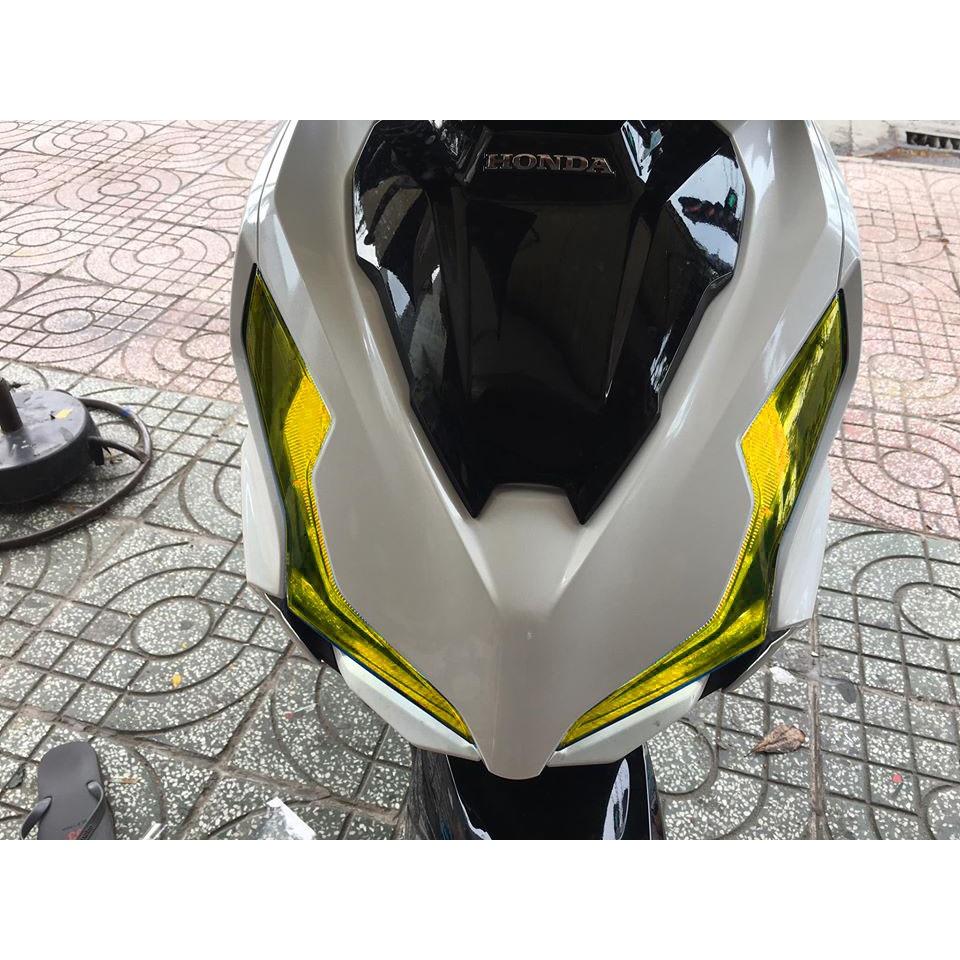 Decal demi dành cho xe Airblade 2021 chuyển màu xanh cánh cam