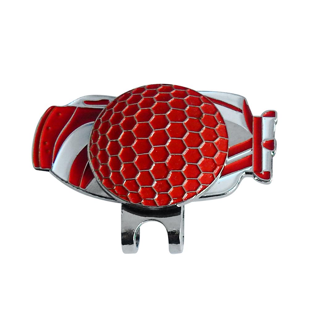 High Quality Alloy Golf Magnetic Ball Marker with Hat Clip Golf Accessories