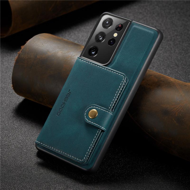 Ốp điện thoại lưng nam châm hít ví đựng tiền cho Samsung Galaxy Note 8 9 10 10+ Note 20 S20 FE S20+ Ultra