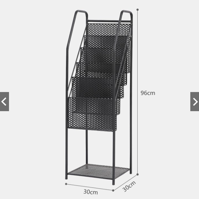 Giá kệ Để sách 5 tầng tiện ích kim loại Cao cấp - Kệ Giá Sách Góc Tường Đa năng hiện Đại Bền Đẹp DH-BK0022 Giao màu ngẫu nhiên