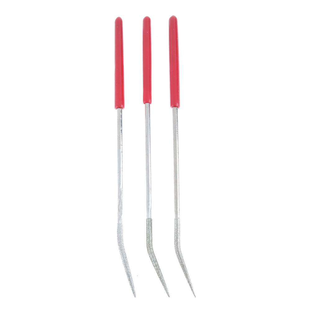10 Miếng Các Loại Kim Cương Mini Riffler Kim Các Tập Tin Woodcraft Tiện Dụng Các Tập Tin
