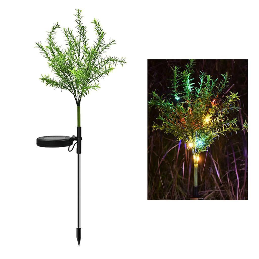 Solar Garden Lights Tree Outdoor Solar Christmas Tree Lights Ground Light