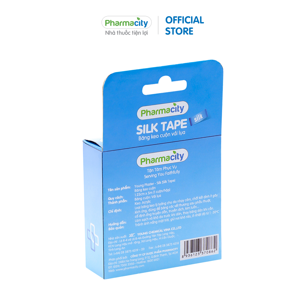 Băng keo y tế Pharmacity Silk Tape
