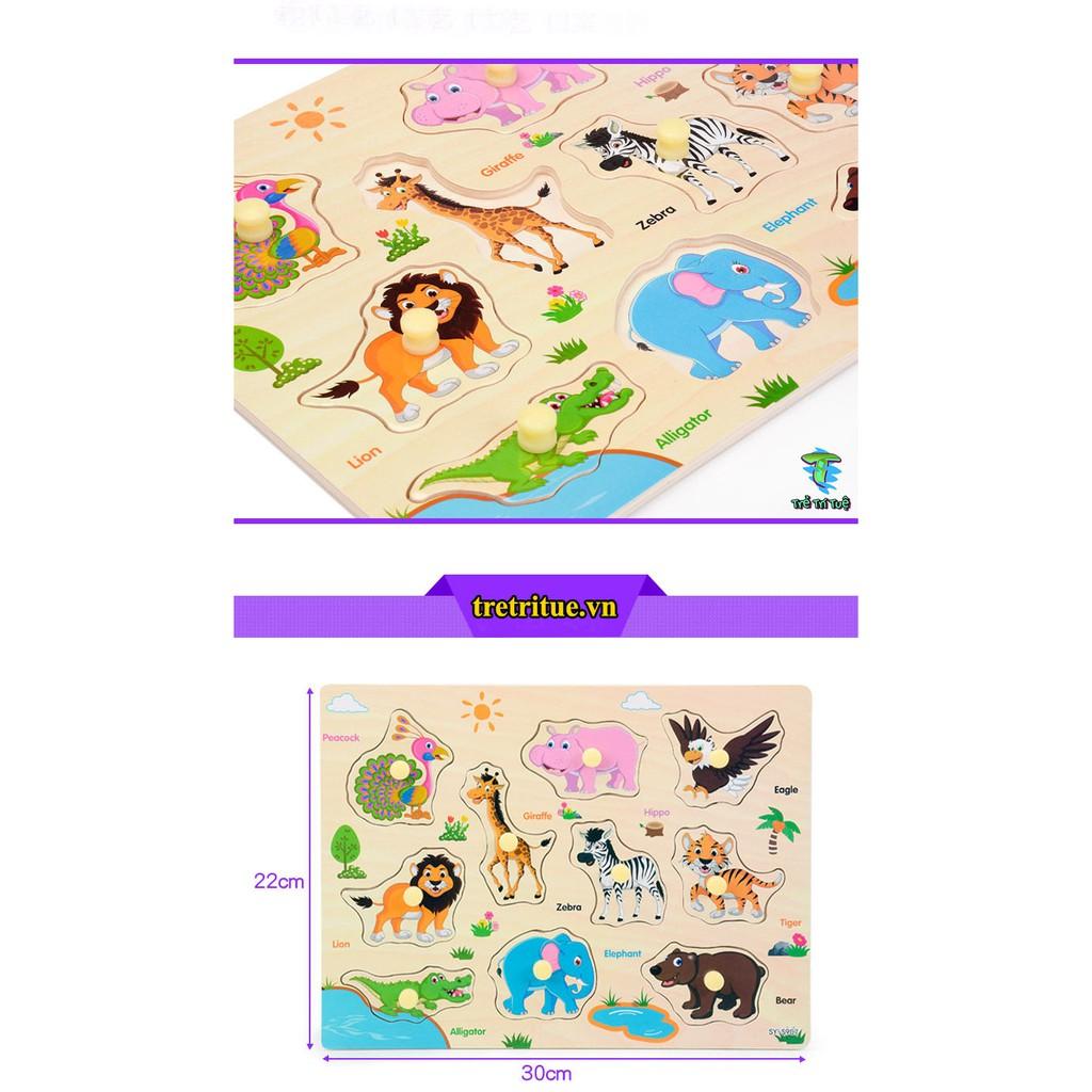 Bảng động vật nắm tay