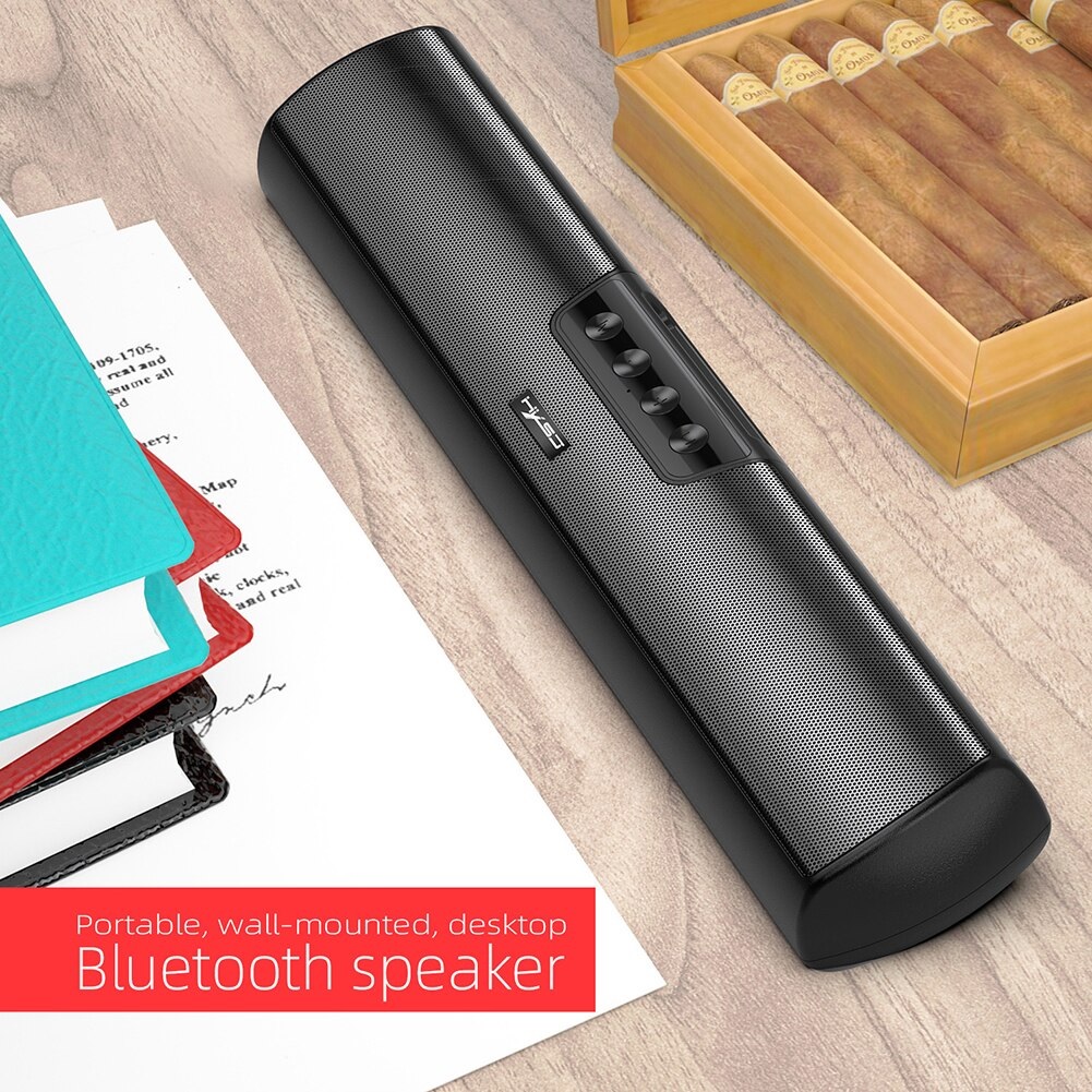 Loa Soundbar Vi Tính Không Dây Bluetooth 5.0 Công Suất 20W HXSJ Q3 - Hàng Chính Hãng