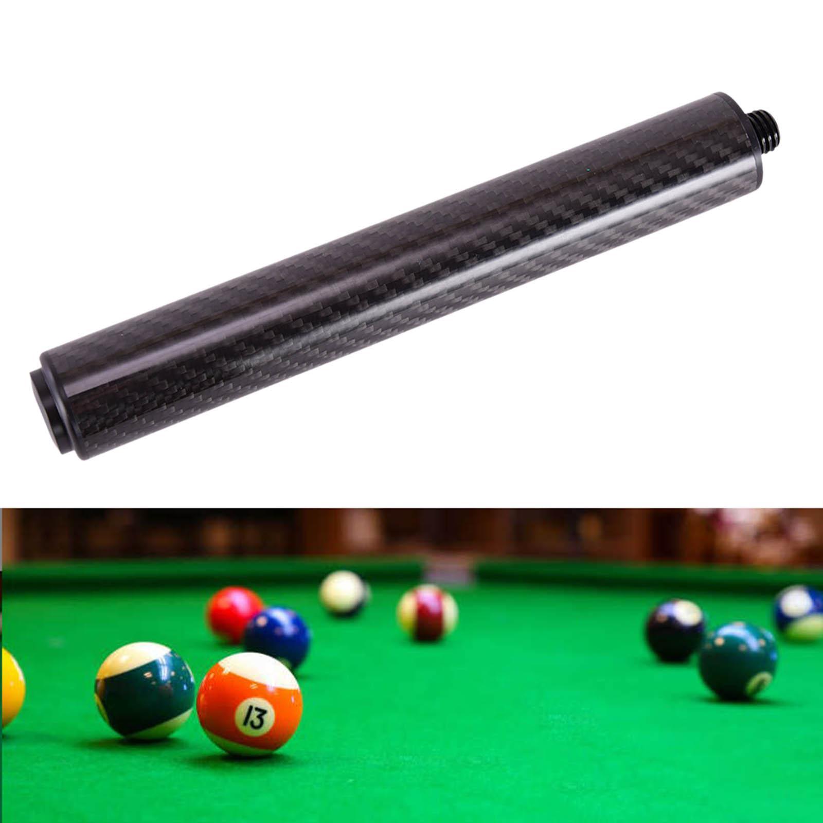 Professional Billiards Cue Extensions Pool Cue Extension Carbon Fiber Tool