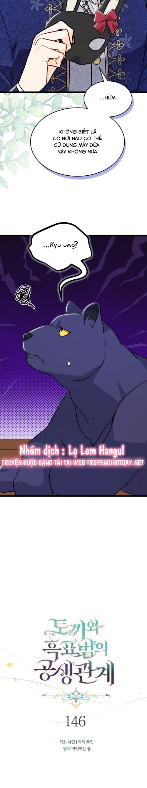 mối liên kết giữa báo đen và bé thỏ chapter 146 8