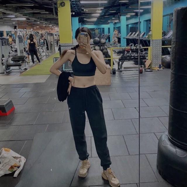 Quần Jogger basic đen xám trắng ống bo Lou Pants | LND