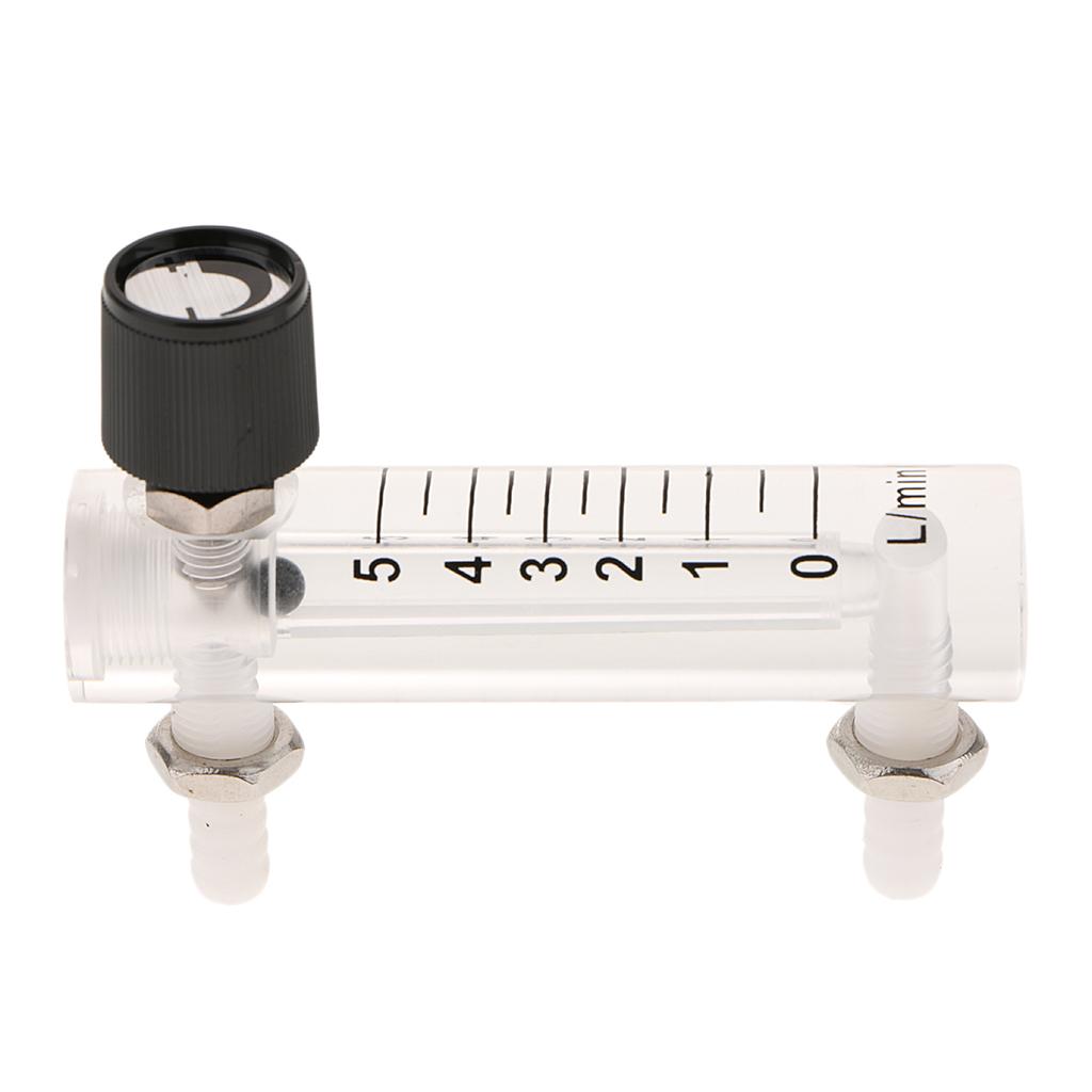 1-10LPM Oxy Lít Đo Lưu Lượng Biện Pháp Khí Dòng Chảy Nhanh W/Van Điều Khiển Cho Không Khí, Độ Chính Xác: 5%