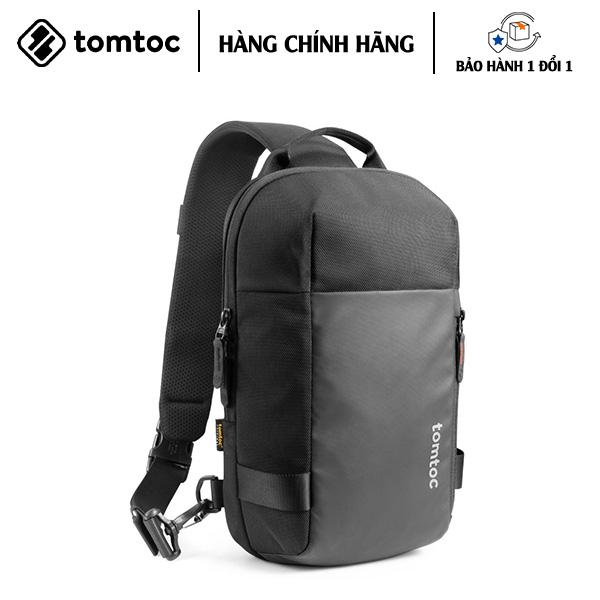 [HÀNG CHÍNH HÃNG] TÚI ĐEO ĐA NĂNG TOMTOC (USA) CROXBODY EDC SLING BAG | 11-INCH chống thấm nước và chống mài mòn