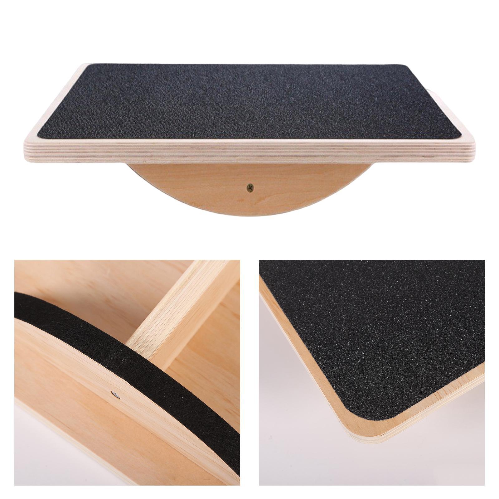 Yoga balancing Board Wobble Wobble Board Indoor Trainer for Skateboarding WakeSurf