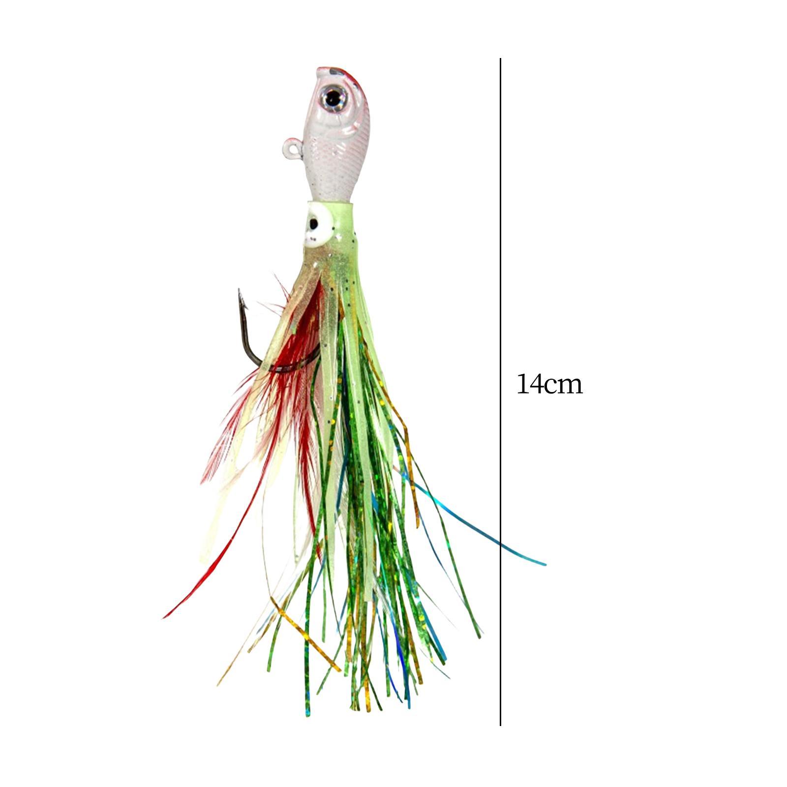 Luminous Lifelike Squid Skirt  Sea Fishing  Glow Fishing  Hook