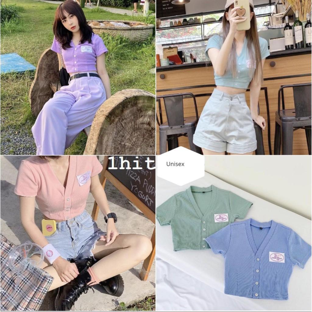 Áo CROPTOP BAE BANDAR Ulzzang Nữ 1hit_unisex (6 màu