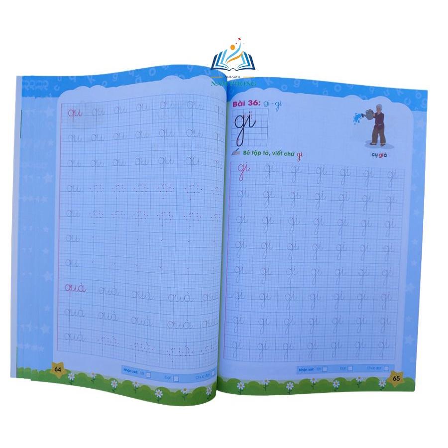 Bé Khởi Đầu Tập Viết - Tập Tô, Viết Nét Cơ Bản, Chữ Cái, Chữ Ghép, Chữ Số - Tâm Thế Và Hành Trang Vào Lớp 1