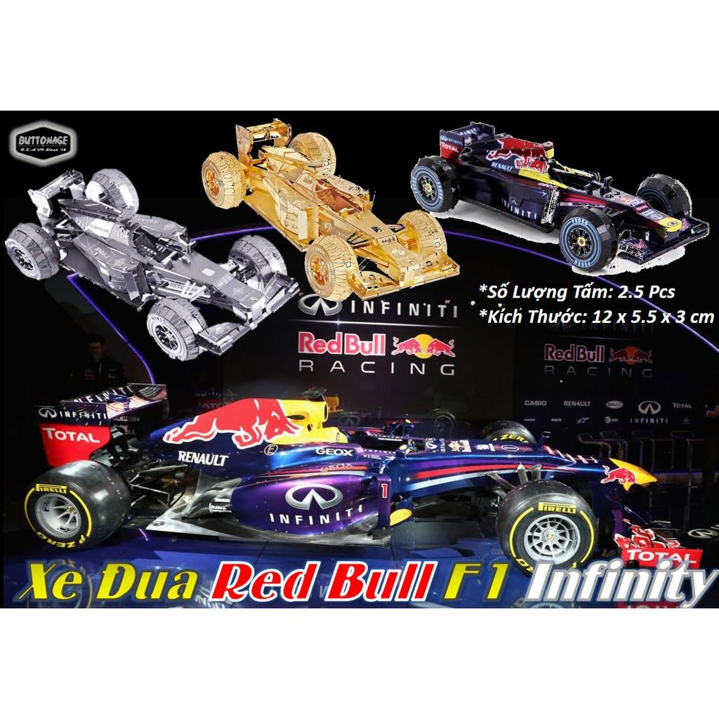 Mô Hình Lắp Ráp 3d Xe Đua Red Bull F1 Infinity