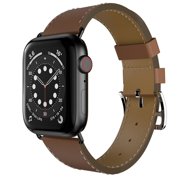 Dây da SwitchEasy  Classic Genuine Leather Dành Cho Apple Watch Series (1~7/ SE) size 38/40/41 và 42/44/45mm_ Hàng Chính Hãng