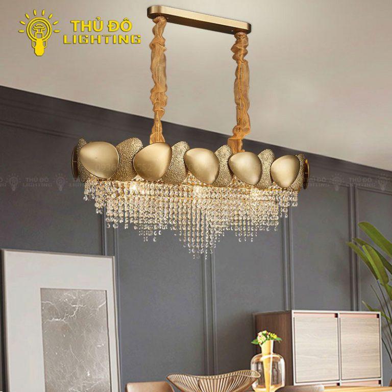 Hình ảnh Đèn Chùm Phale Luxury Elip Trang Trí Phòng Khách Phòng Ngủ THỦ ĐÔ LIGHTING Chất Liệu Hợp Kim Hạt Phale Plastic 71901