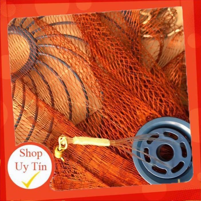 Siêu rẻ siêu rẻ Chài Dù Đánh Cá Chài Rút Đĩa Bay UFO Sợi Dù Thái Lan Cao Cấp Đủ Size