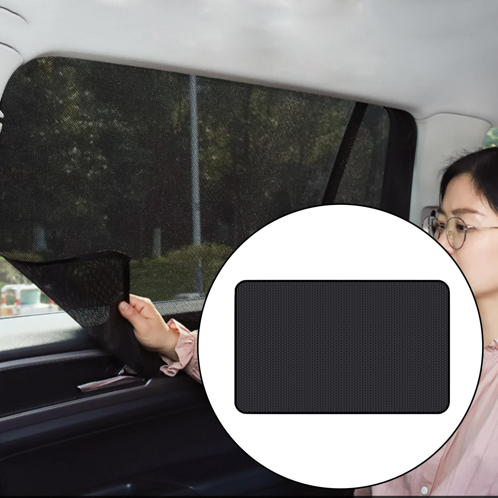 2X Car  Side Window Sunshade Premium Retractable Rear Thicker