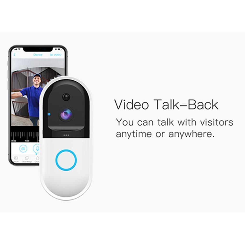 Smart Visual Doorbell Wireless 720P Recording Video Door Phone