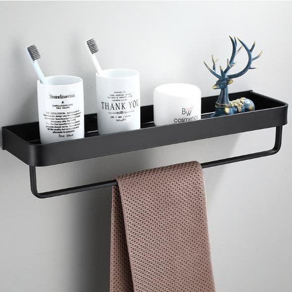 Kệ Nhà Tắm Cao Cấp Hiện Đại Phong Cách Bắc Âu Dán Tường Không Khoan Tường