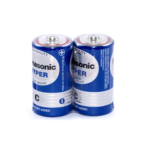 Hộp Pin than trung C Panasonic Hyper 1.5V R14UT/2S-V (24 viên) - Hàng chính hãng
