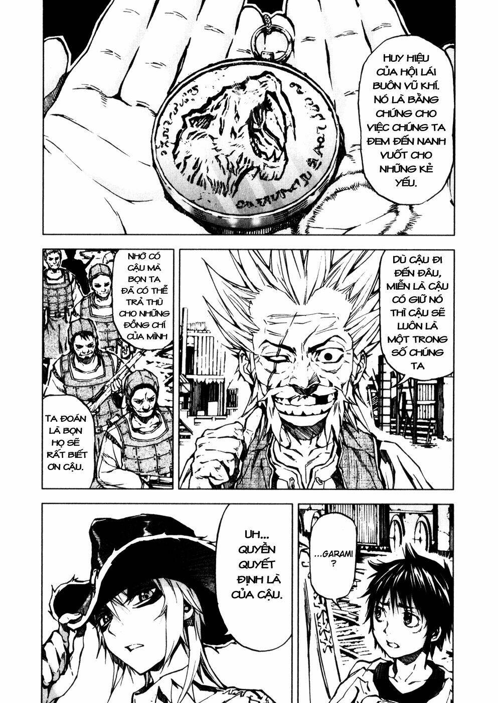 kiba no tabishounin - the arms peddler chapter 17 18